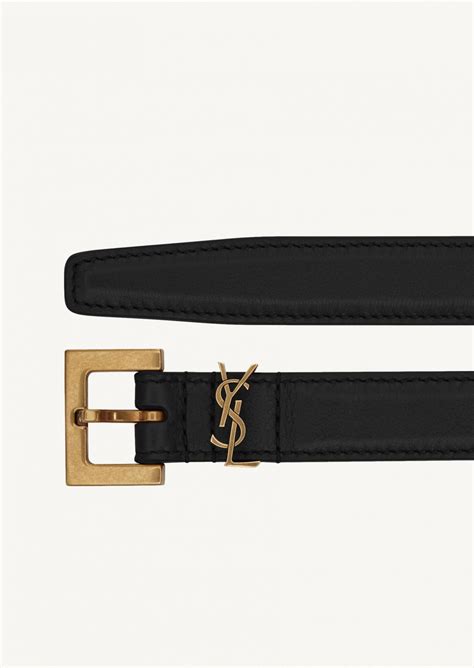 ceinture yves saint laurent cassandre|CEINTURE EXTRA FINE CASSANDRE EN CUIR LISSE .